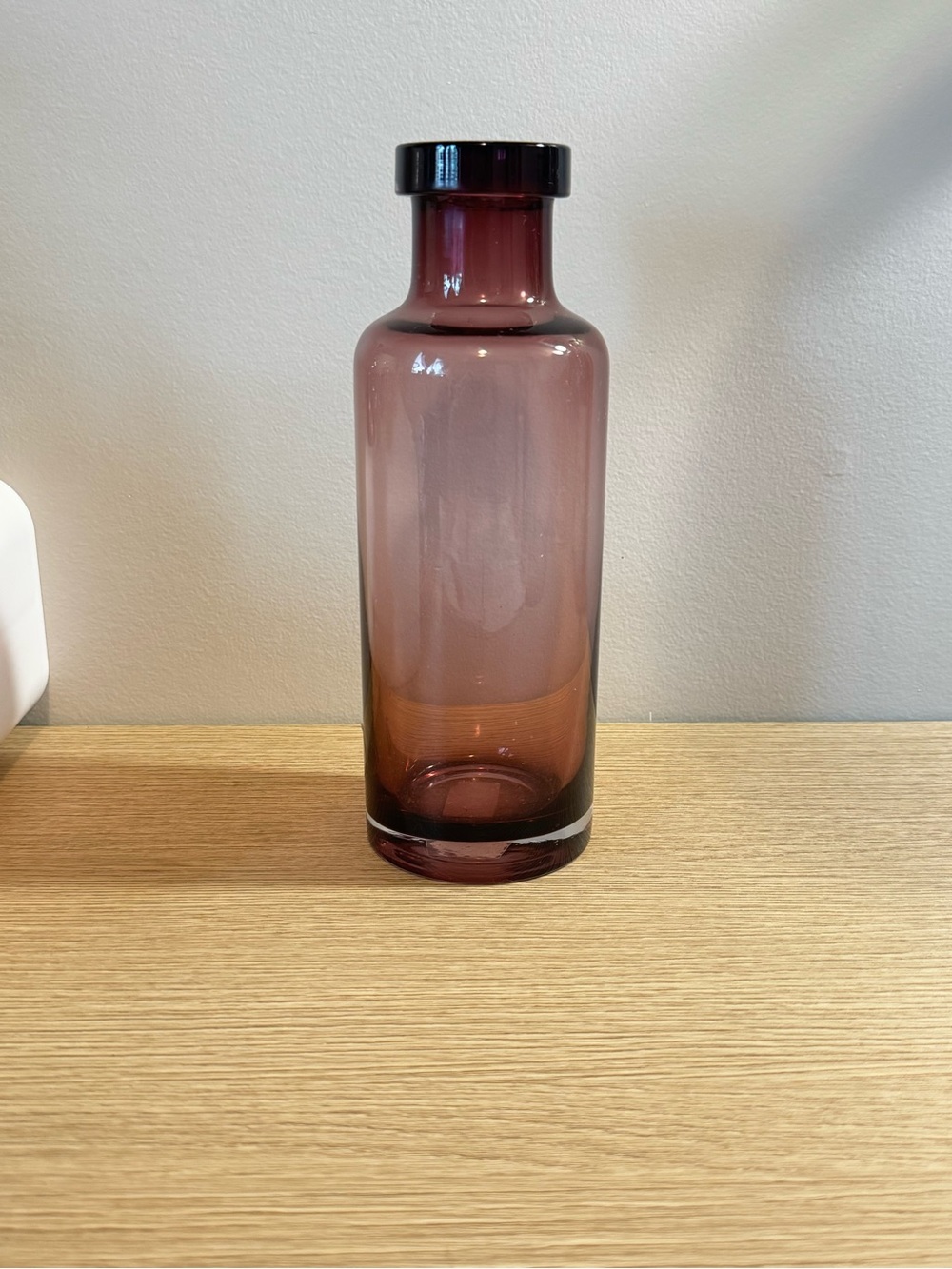 IKEA Medveten Purple Glass Vase